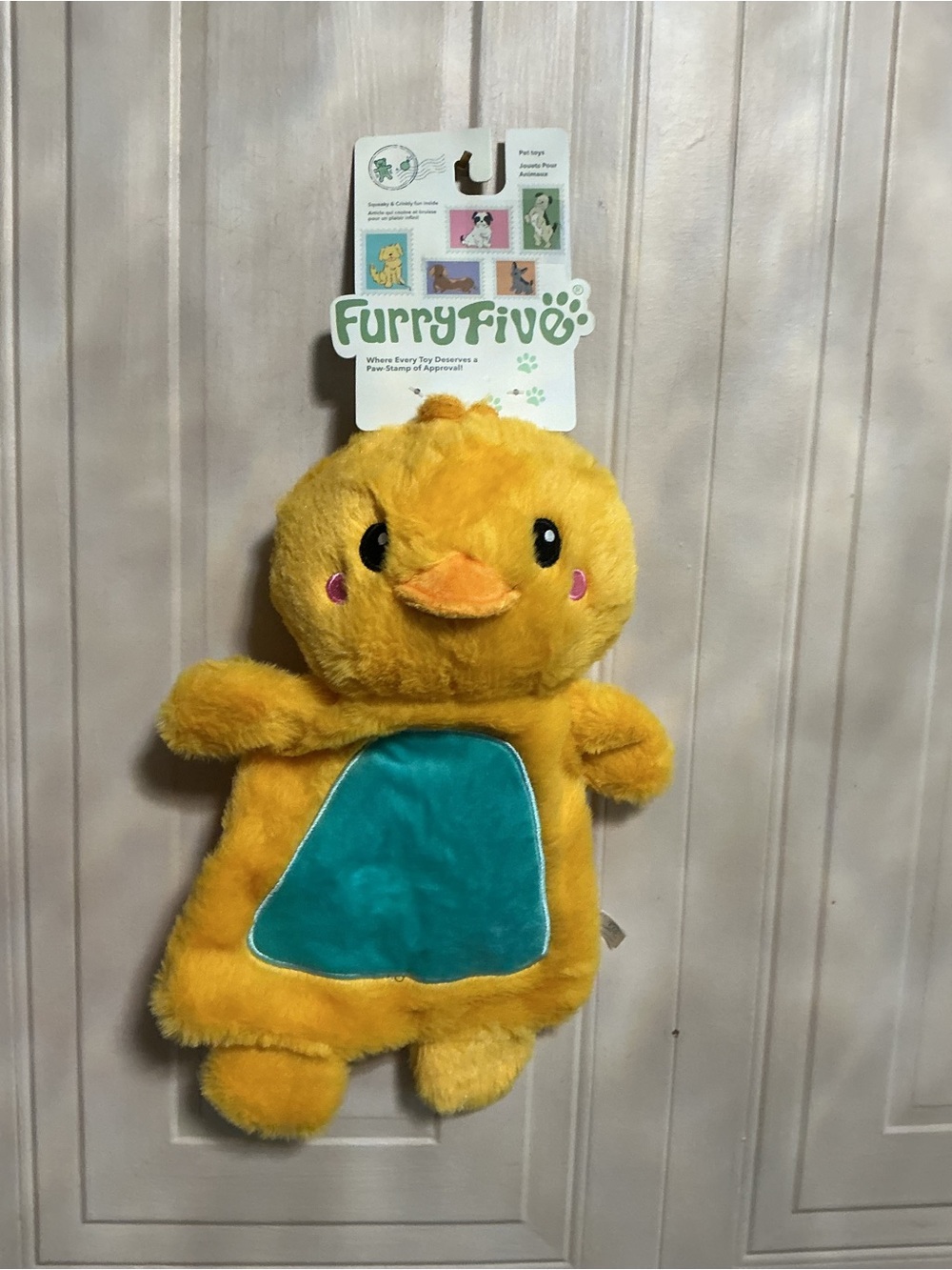 Giftable World 15” Dog Toy Clicker body  & Squeaker, Very Solf    16”